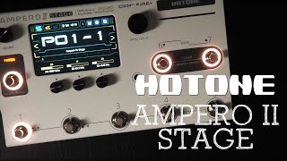 Hotone Ampero II Stage CDCM HD Gen 2 Amp Modeler / Effects Processor (Stereo)