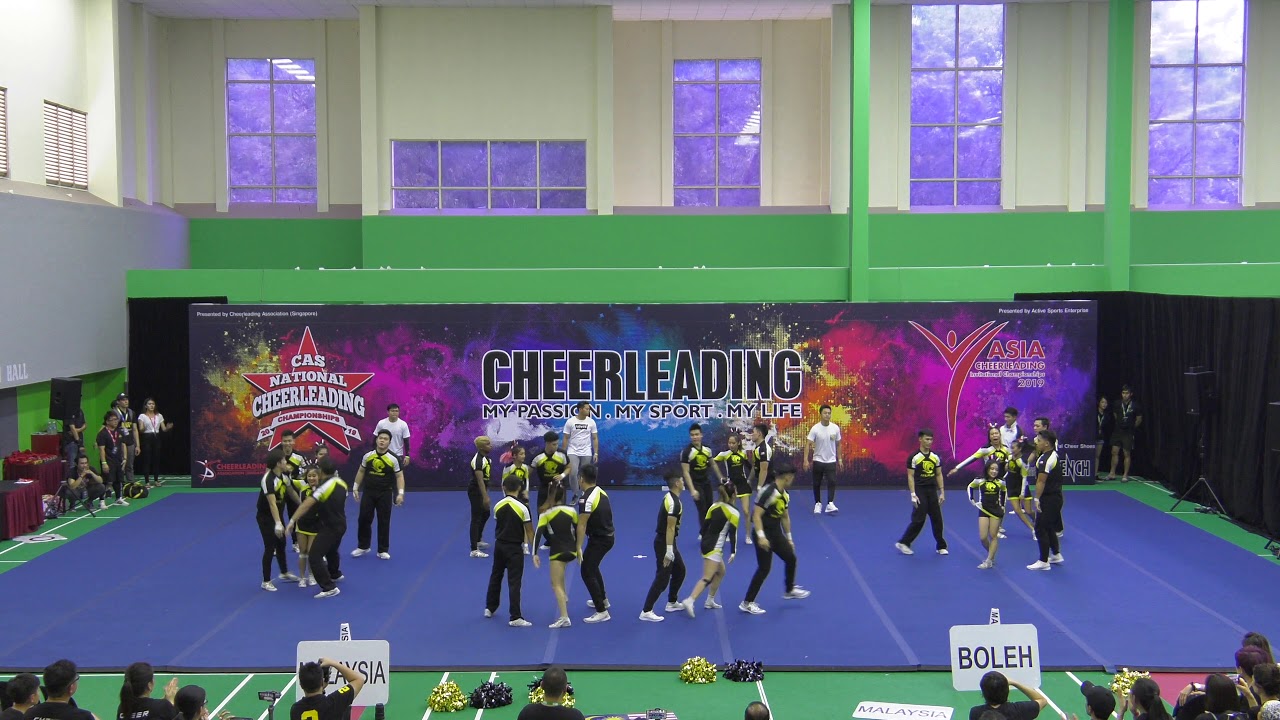 ACIC 2019   #71 Team Malaysia   Team Cheer Open Coed Premier 1