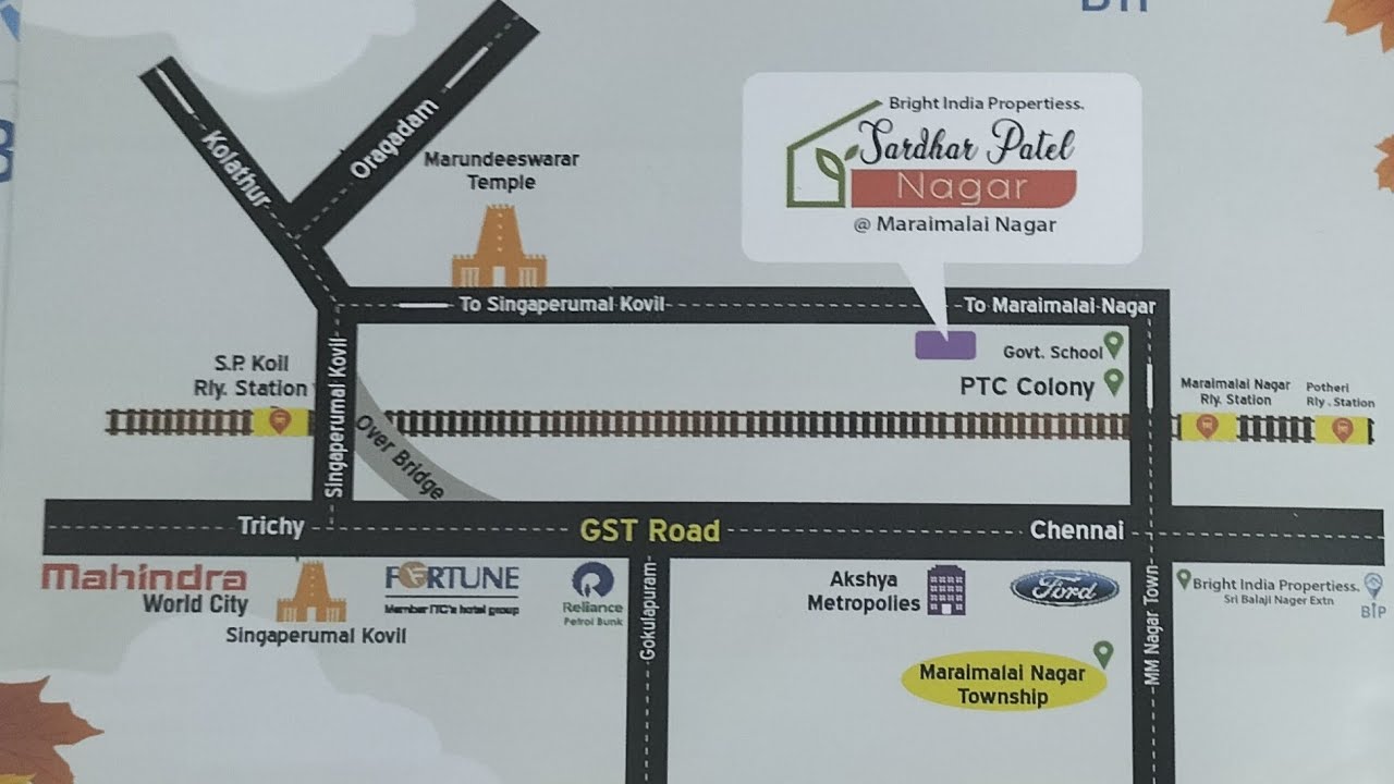 Independent villa plots for sale in maraimalai Nagar GST Road, DTCP