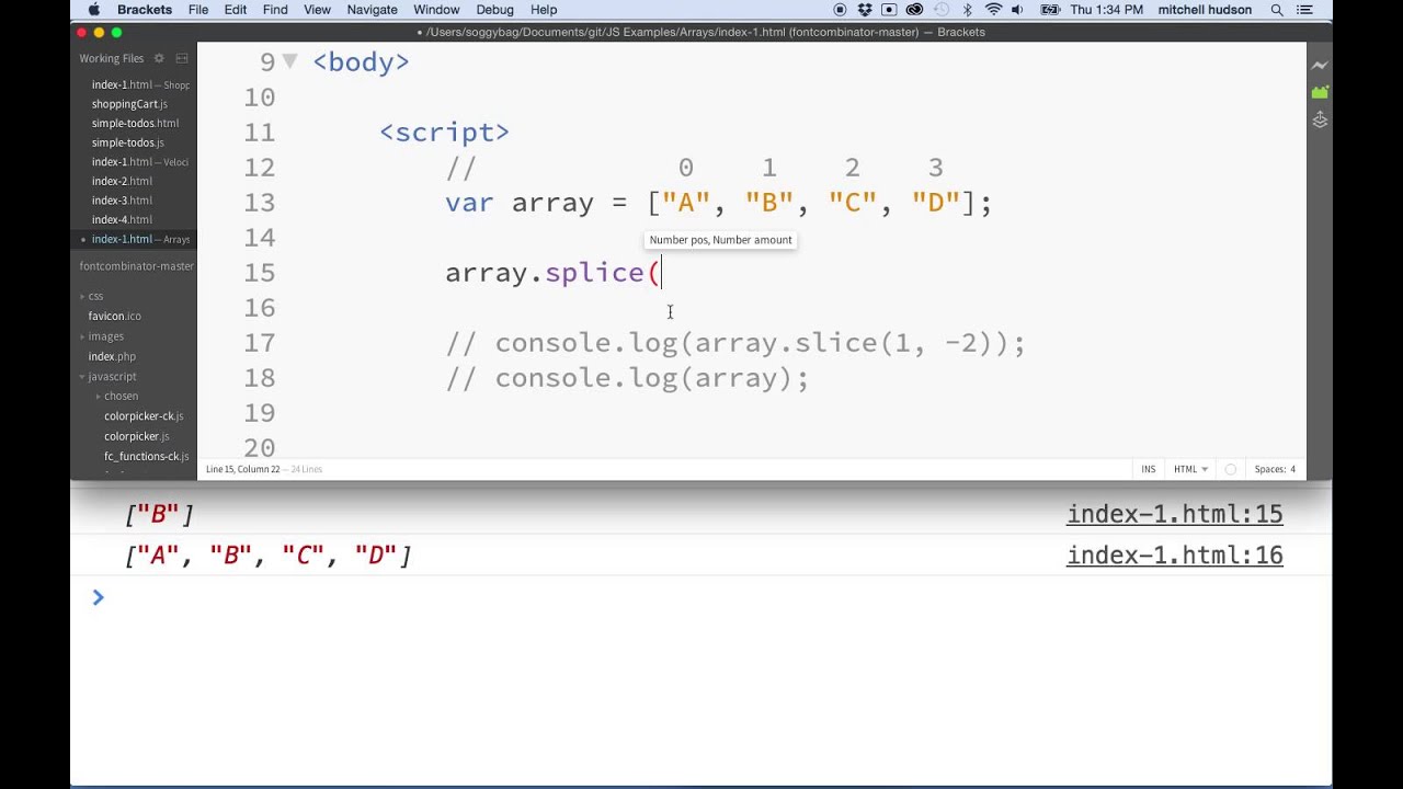 15 Daily Javascript Array Slice And Splice