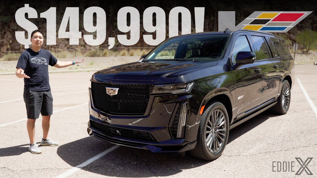 2023 Cadillac Escalade-V Full Review | Supercharged Madness!!! - YouTube