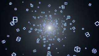 Space Light neon White in 4K background for your screen UHD