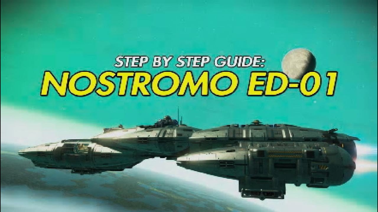 No Man's Sky Nostromo Early Design Inspired Corvette Build