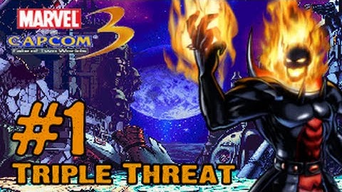 Marvel Vs Capcom 3 - Gameplay Multiplayer Part 1 - Triple Threat (Xbox 360, Playstation 3, PS Vita)