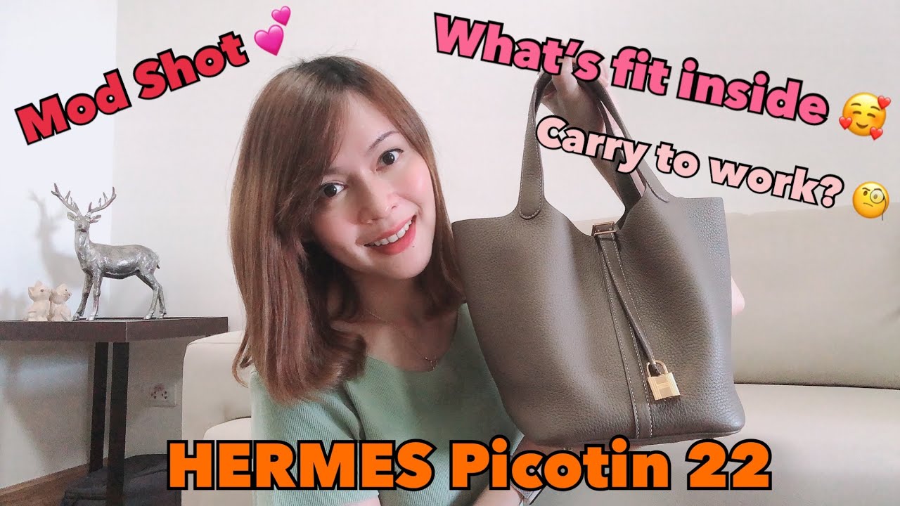 HERMÈS PICOTIN LOCK 22, 1 YEAR & 7 MONTHS REVIEW, REQUESTED VIDEO