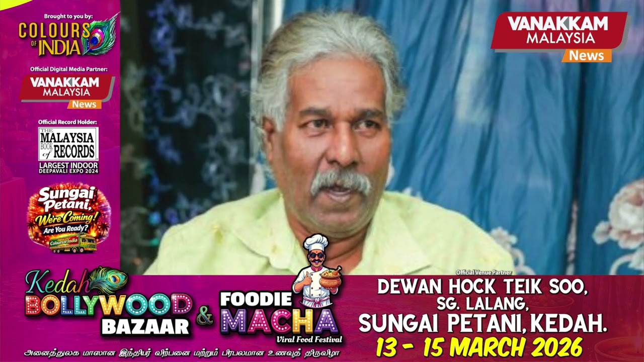 Veteran comedian Sathiya hospitalised unconscious in Ampang; leg surgery recommended