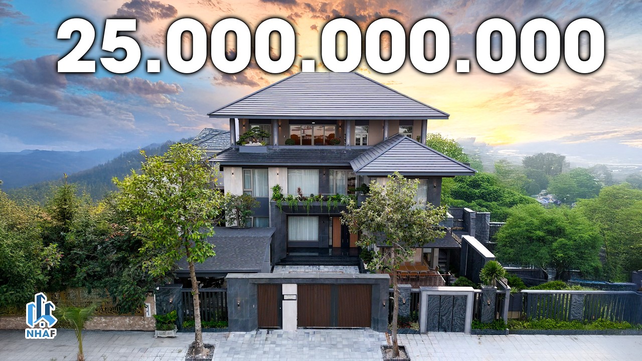 25 TỶ Sở Hữu BIỆT THỰ HIỆN ĐẠI 