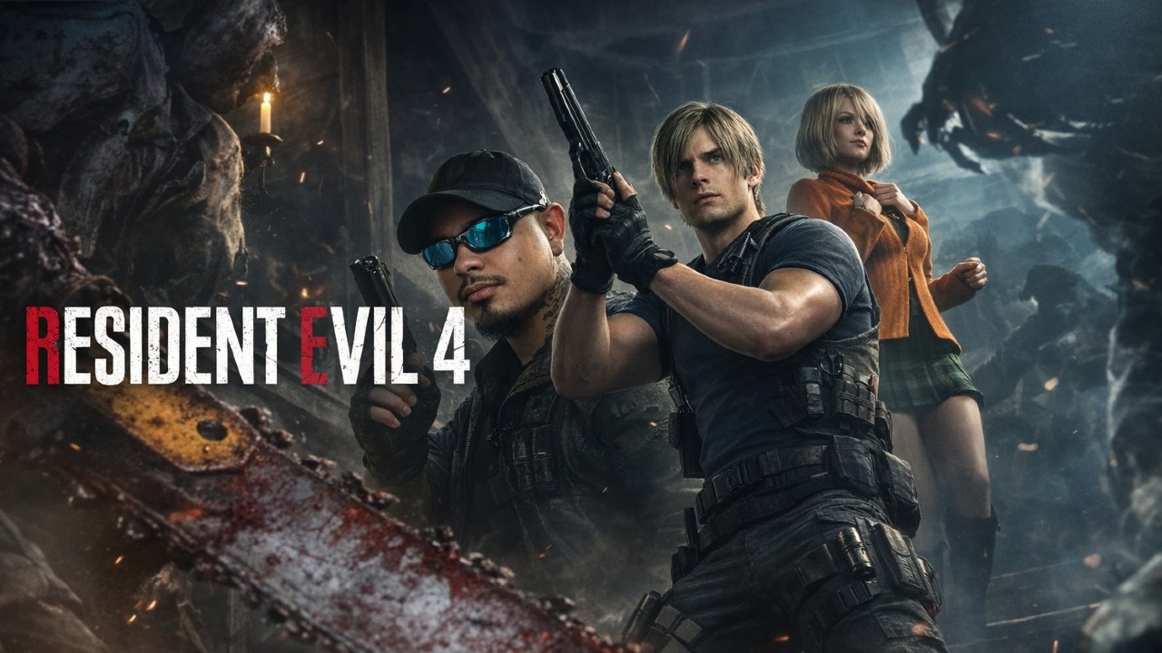 💀 NOITE DE TERROR! RESIDENT EVIL 4 AO VIVO