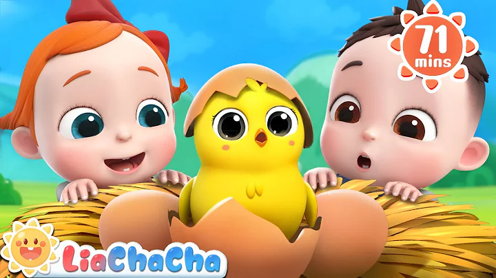 Little Chicks Song 🐤 | 1 HOUR of Farm Animal Songs | Kids Songs & Nursery Rhymes | LiaChaCha