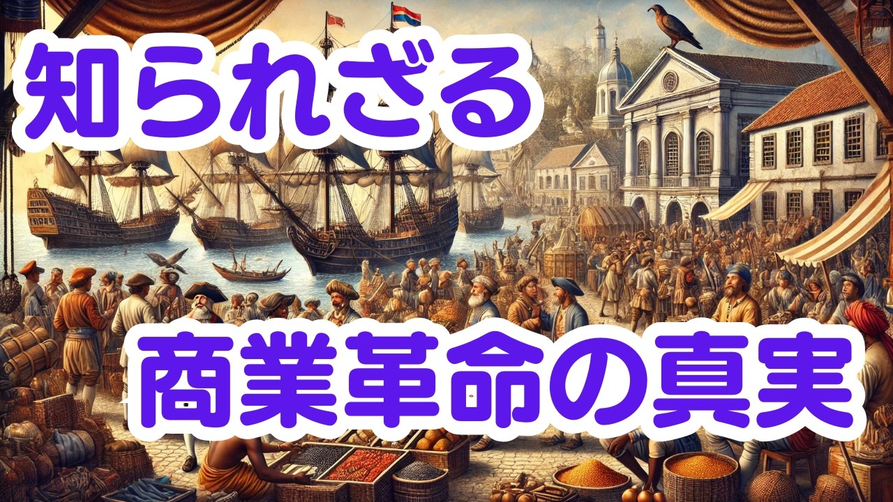 【歴史解説】商業革命の時代！17世紀に起こった貿易の大変革とは？
