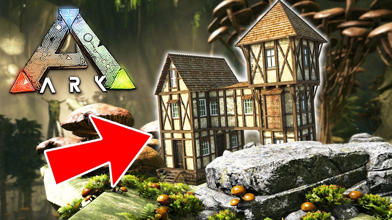 ARK Survival Evolved   BUILDING OUR BASE ARK Aberration Gameplay