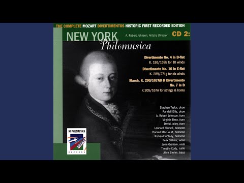 Ver Divertimento No. 16 in E-flat, Finale no YouTube Ver Divertimento No. 16 in E-flat, Finale no YouTube