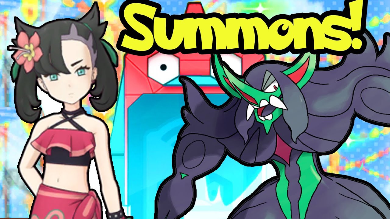 Summer Marnie & Grimmsnarl Summons in Pokemon Masters EX | Seasonal Pair Scout