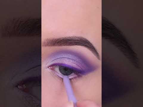 Soft purple glam