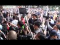 2015.03.08 - 《反水貨客行動》 上水站 - 1 (15:29) 示威人士與持相反意見人士發生口角
