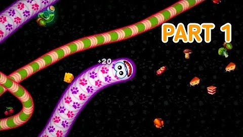 Worms Zone .io _ Voracious Snake. Part 1.