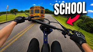 I Took My E-Bike to SCHOOL!