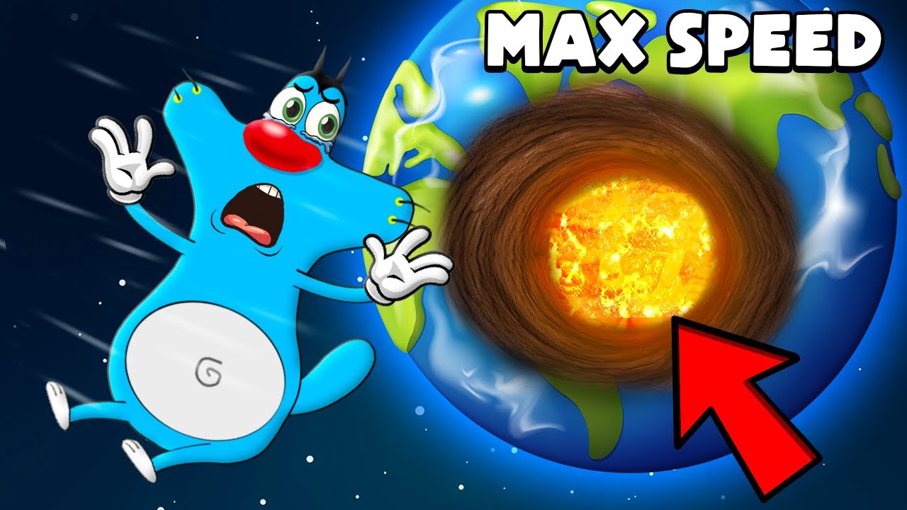 Roblox Oggy Jump Into The Deepest Hole With Jack