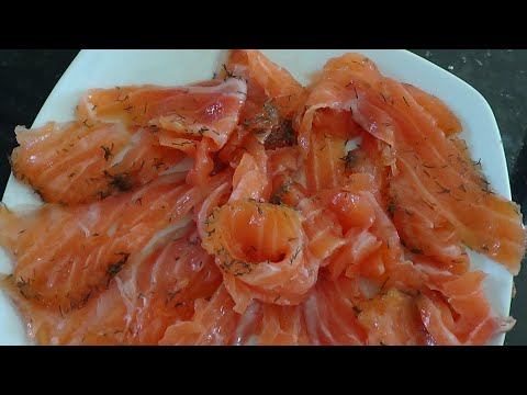 COMO CURAR O MARINAR SALMON PARA TOSTAS, CANAPES, ENSALDAS O REVUELTOS