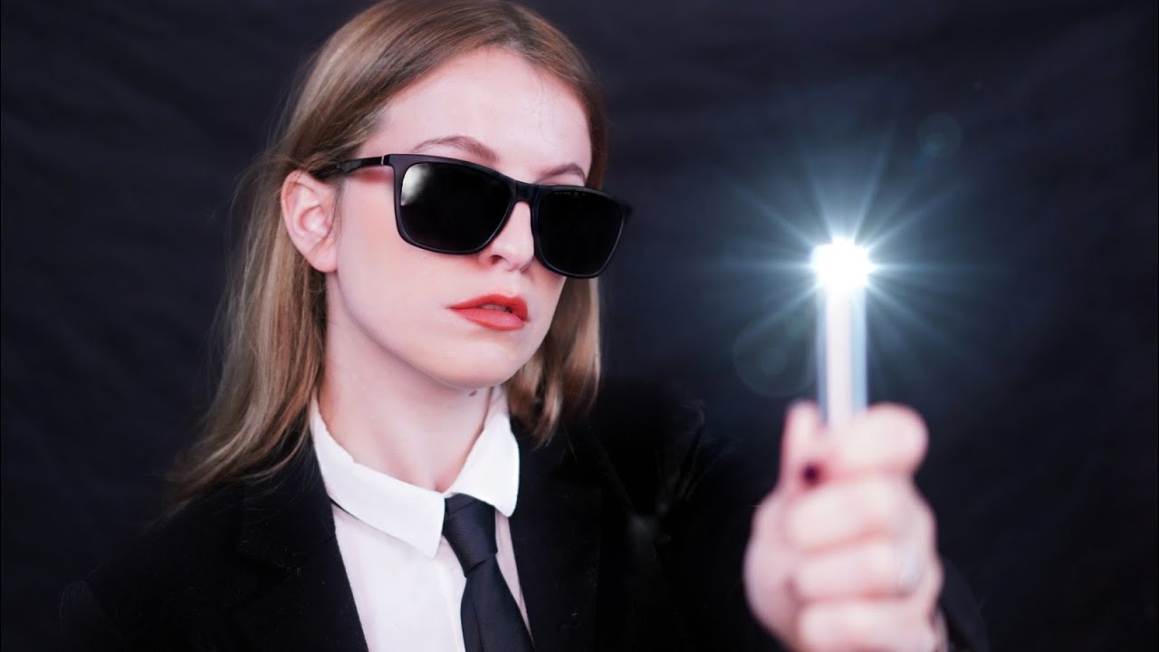 ASMR Entrevista de Trabajo Para Hombres de Negro MIB