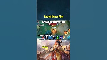 New Hero WU ZETIAN Normal vs LONG STUN BUILD 😱 #mobilelegends #mlbb