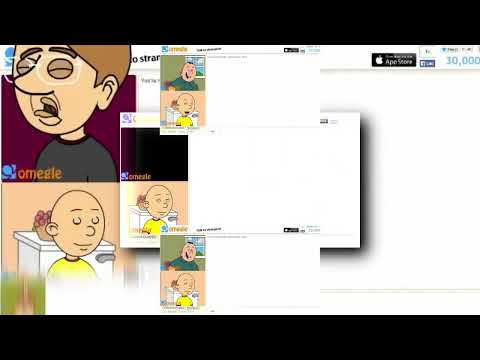 (REUPLOAD) (VREY LOUD/YTPMV) Caillou Does Omegle And Gets Grounded Scan
