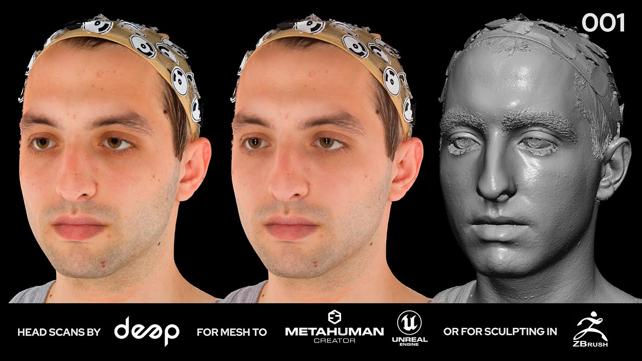 deep head scans bundle vol.1: