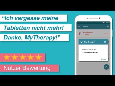 Medikamenten und Tabletten Erinnerung - MyTherapy