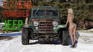 1951 WILLYS JEEP Pickup Truck Now with HEMI AWD!!