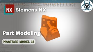 Famous Siemens NX-Part Modeling Exercise 35 || Beginners Guide. Profile