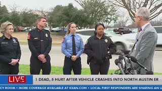 Police identify driver who crashed into north Austin emergency room