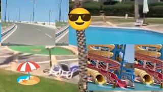 جولة ممتعة فى بورتو مطروح 🏖️وعلى الكورنيش الجديد 💫