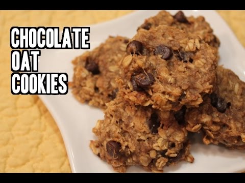 Peanut Butter Chocolate Chip Oat Cookies