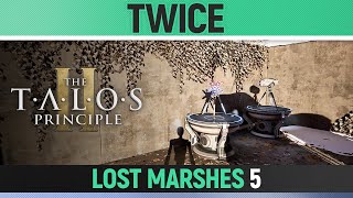 The Talos Principle 2 - Twice - Puzzle Solution (Lost Marshes #5) screenshot 4
