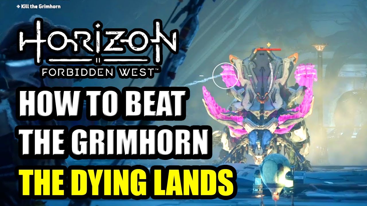 How to Beat The Grimhorn | Horizon Forbidden West