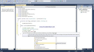 Create Dynamic Table in Asp Dot Net (All Exam Group)