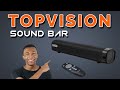 TopVision 50W Mini Bluetooth Home Theater Sound Bar Review