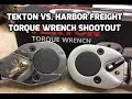 Tekton vs. Harbor Freight ½” torque wrench review and accuracy test