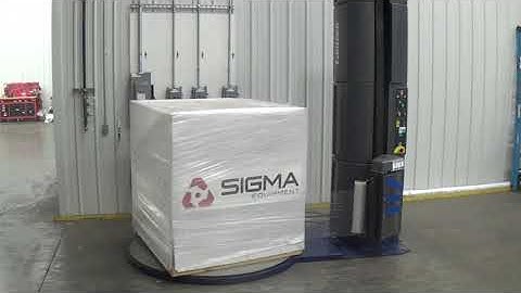 R43718 Lantech Q400 Stretch Wrapper with Extended Mast SIGMA Equipment