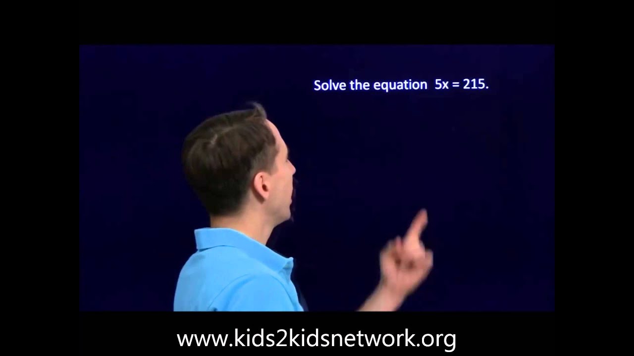 2 Solving Linear Equations Part 2 - YouTube