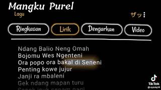 Lirik Djmangku Purel