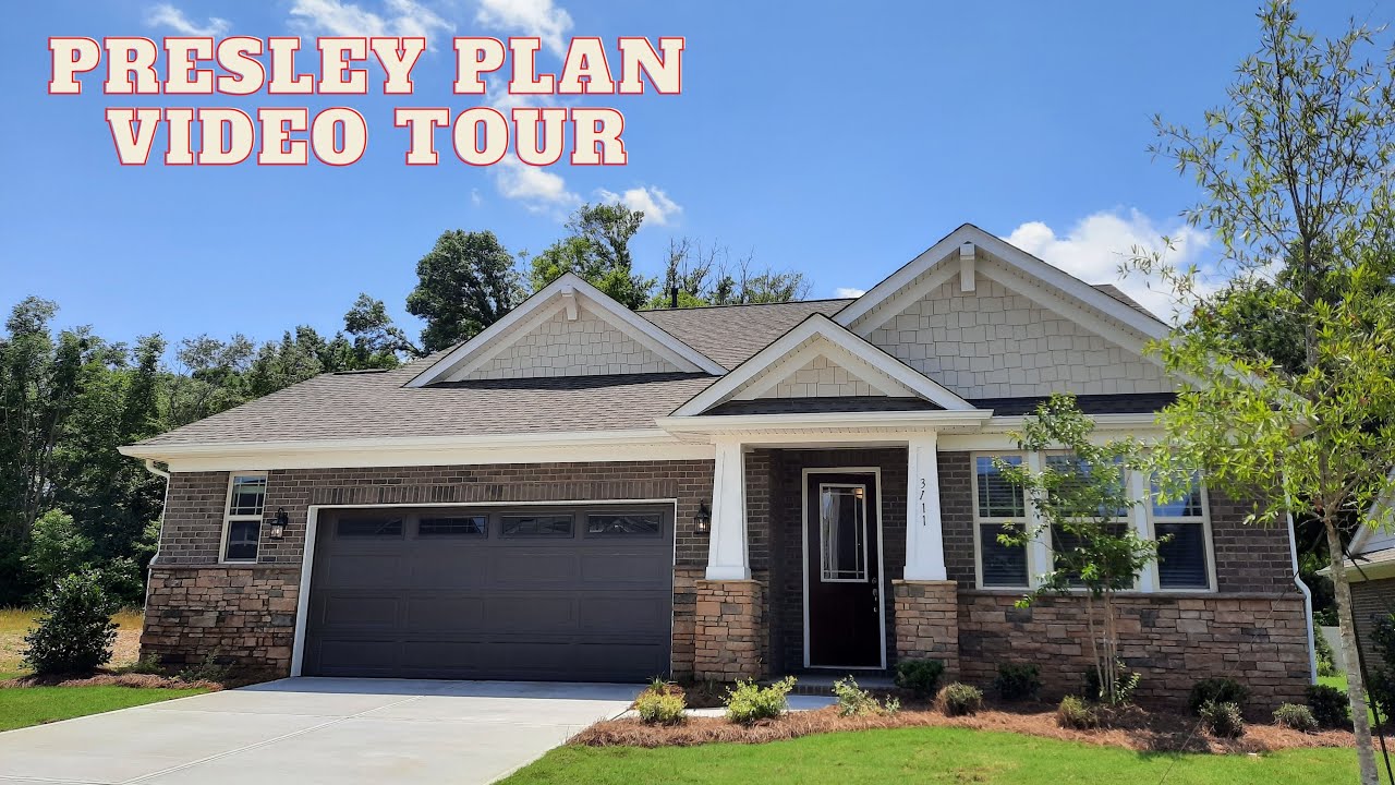 Presley floorplan. Mattamy Homes. Sonata at Mint Hill. New construction