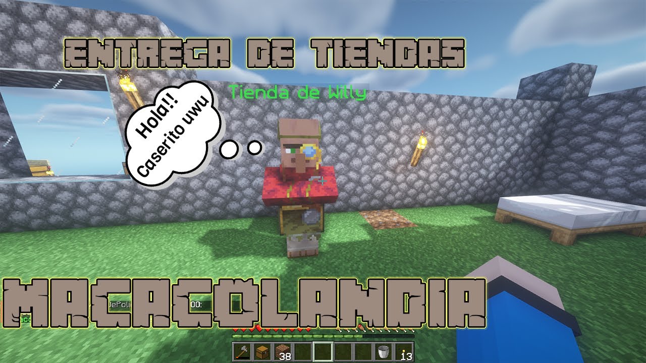 TIENDA DE INTERCAMBIO MINECRAFT | 🐵MACACOLANDIA🐵 | SHOPKEEPER TUTORIAL ...