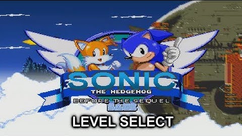 Sonic Before The Sequel 