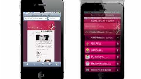 Manchester Beauty On Mobile - Convert Your Website into a Mobile Friendly
