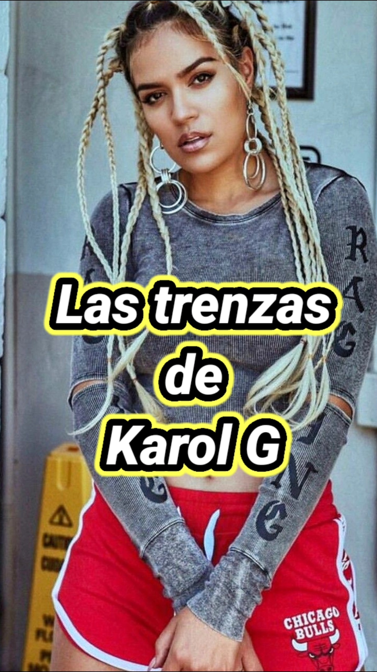 Las trenzas de Karol G. #KarolG