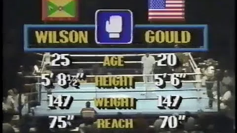 Kenny Gould vs Bernard Wilson - 1987 Pan Am Games