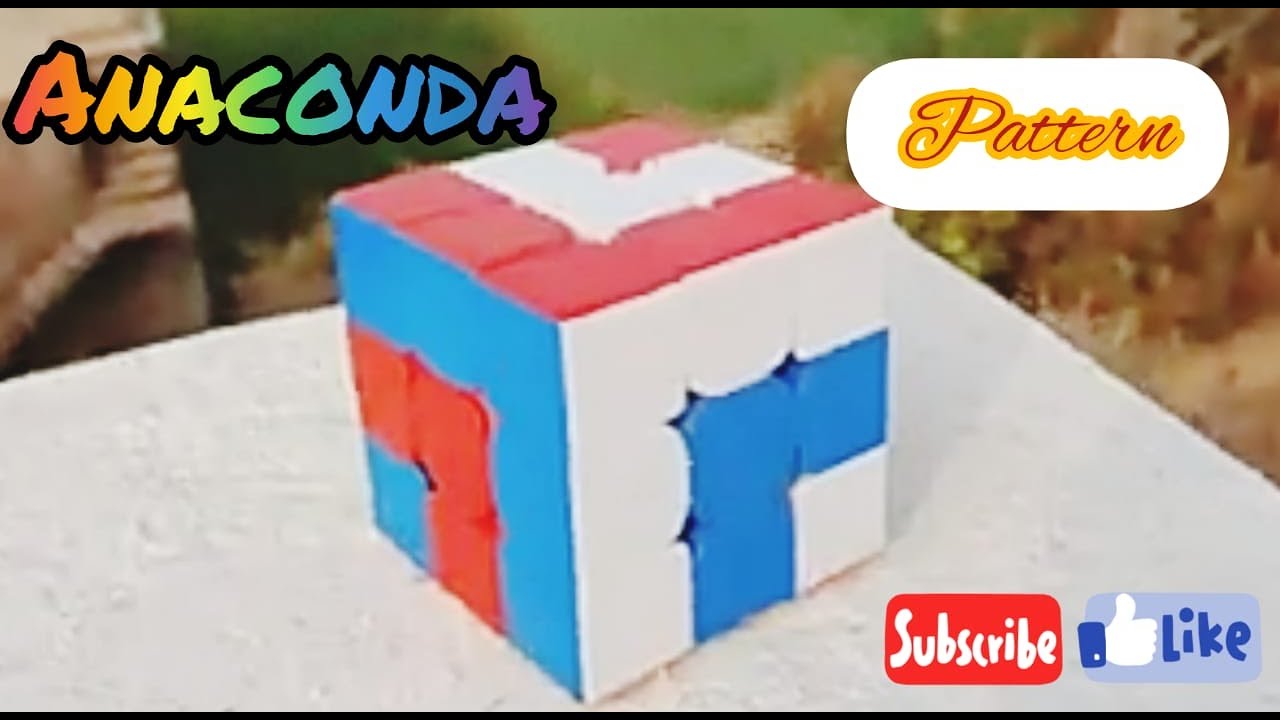 Anaconda Pattern of RUBIK'S CUBE YouTube