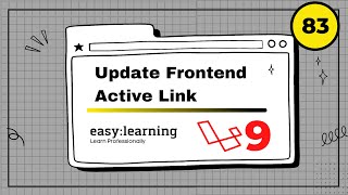 Laravel 9 Project #83 | Update Frontend Active Link