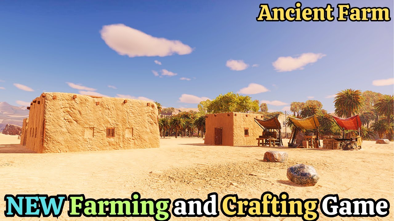 NEW Farming and Crafting Game Will Change Everything! Ancient Farm Demo!